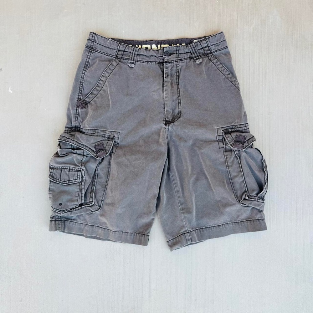 UNIONBAY Men's Charcoal Cargo Shorts